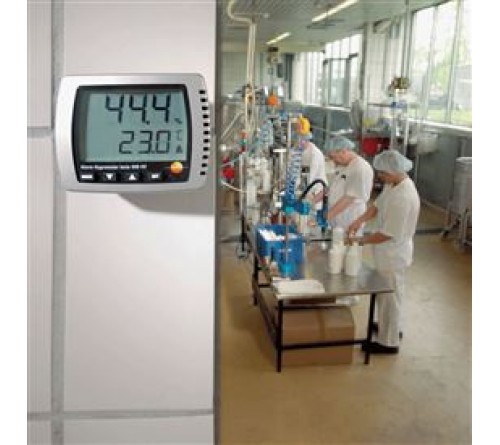 testo 608-H2 - Alarmlı nem/sıcaklık/çiğleşme noktası ölçüm cihazı