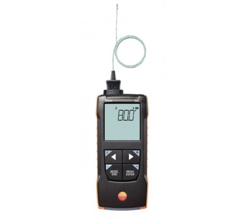 Testo 925 App bağlantılı TC K-tipi için sıcaklık ölçer
